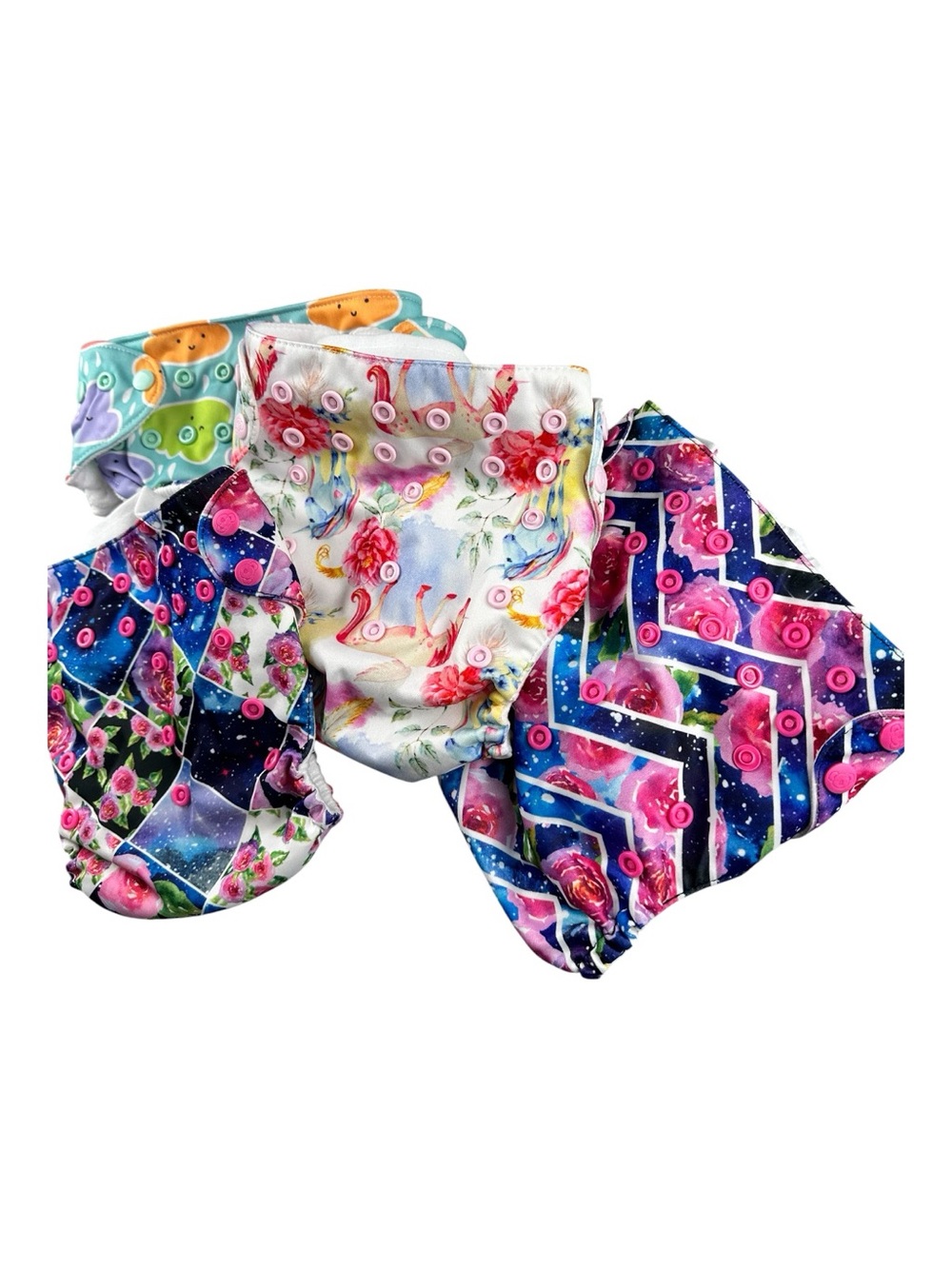 Mama Koala and Fuzzi Bunz Cloth Diaper Covers Lot of 4 - Picture 3 of 11
